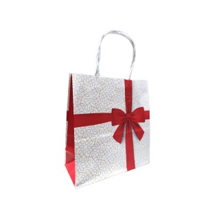 BOLSA FANTASIA 18x08x20 REGALO ROJO